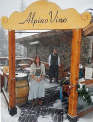 Telluride Mountain's Alpino Vino restaurant provides Italian mountain cuisine in a chalet at 12,000 feet.